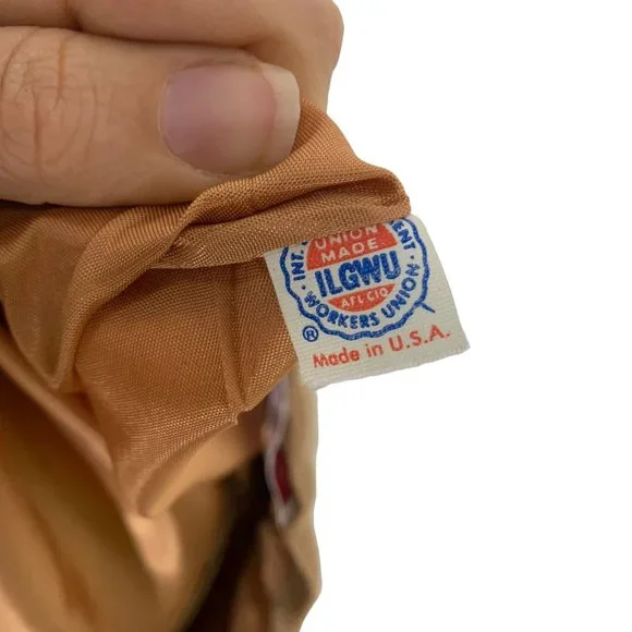 Vintage 70s Evan Picone Tan Button Up Straight Midi Skirt Medium - Picture 5 of 8